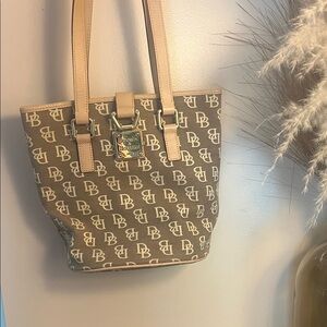 Dooney & Bourke Brown Monogram Tote